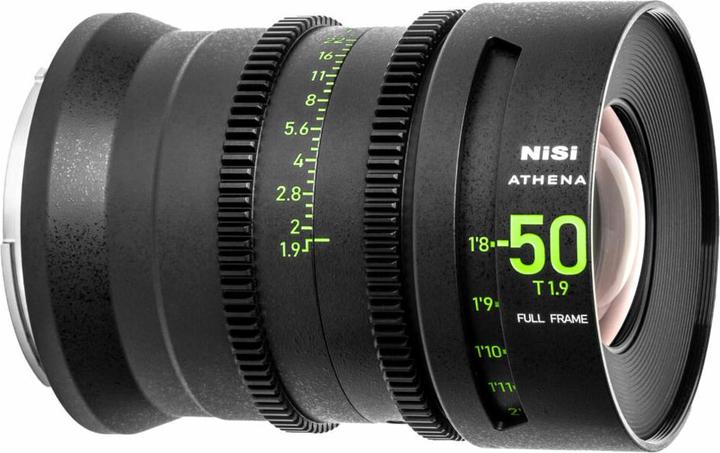 Immagine prodotto Nisi 50mm ATHENA PRIME Full Frame Cinema Lens T1.9 (G Mount | No Drop In Filter) (Full frame)