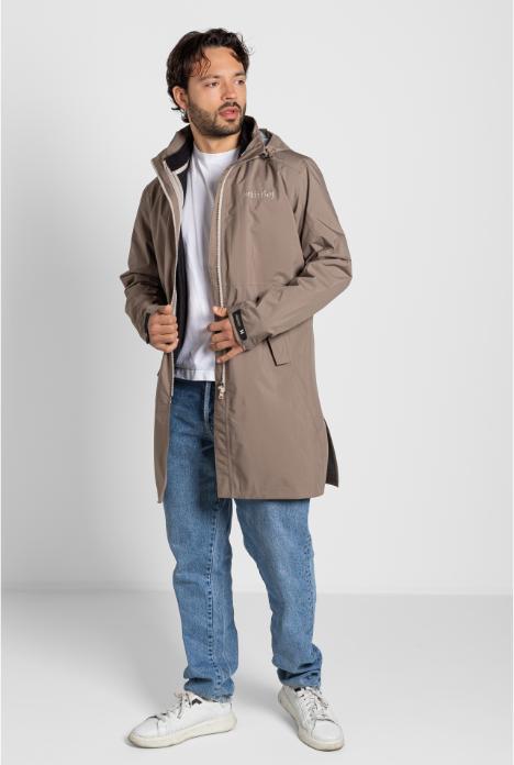 Produktbild dirtlej weathershield raincoat, dark dust (M)