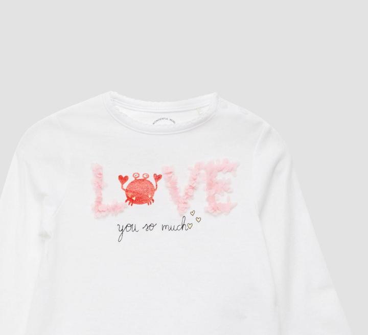 Produktbild S.Oliver T-Shirt Weiches Longsleeve mit Artwork (86)