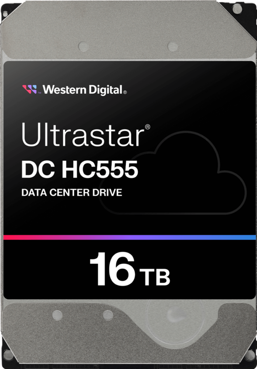 Image du produit WD Ultrastar DC HC555 3.5inch 26.1 16TB 512 7200RPM SAS ULTRA 512E SE P3 DC (16 To, 3.5", CMR)