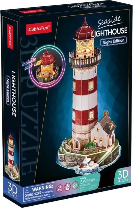Actual product image Dante 3D puzzle 72 pieces lantern night version (72 pieces)
