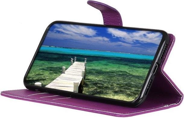 Produktbild MU Classic Litchi Leder Bookcover Series (Samsung Galaxy A14 5G, Samsung Galaxy A14)
