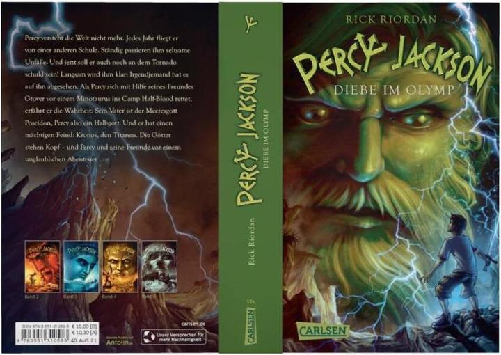 Produktbild Percy Jackson 1. Diebe im Olymp (Deutsch, Rick Riordan, 2015)