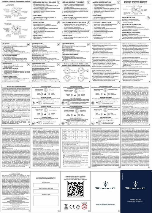 Immagine prodotto Maserati Herrenuhr Competizione (Cronografo, 43 mm)