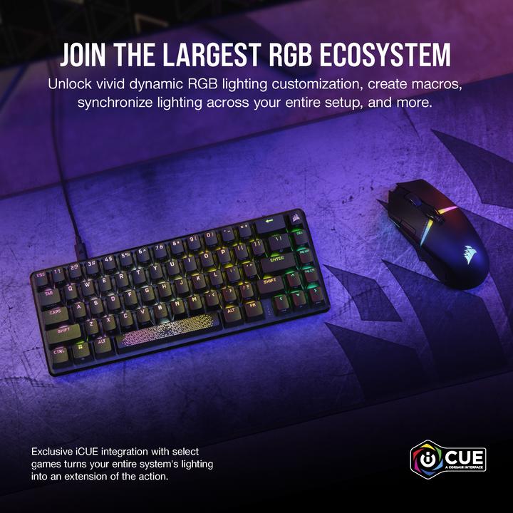 Actual product image Corsair K65 Pro Mini (DE, Cable)
