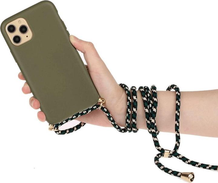 Image du produit Cover-Discount iPhone 15 Pro Max - Étui éco-friendly avec chaîne vert (Apple iPhone 15 Pro Max)