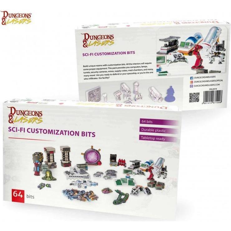 Archon Studio Multicolore Dungeons & Lasers - Pezzi Di Personalizzazione Sci-Fi (Inglese)