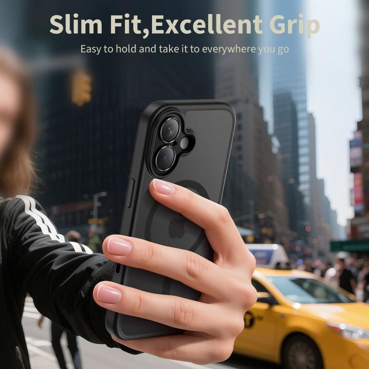 Produktbild Tech-Protect Magpeak Magsafe Cc Iphone 17 Matt Schwarz (Apple iPhone 17)