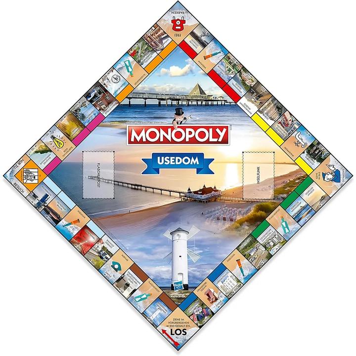 Produktbild Winning Moves Merc Monopoly - Usedom Brettspiel (Deutsch, 2 - 8 Spieler)