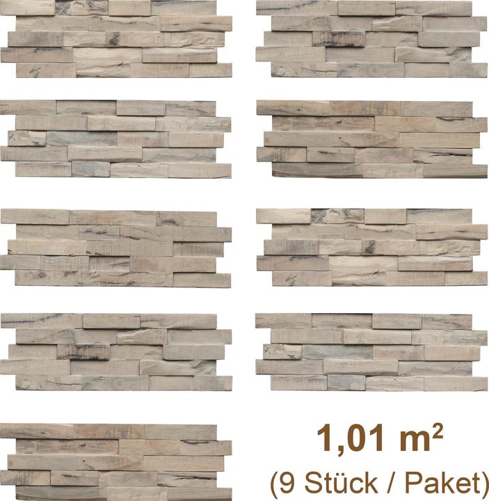 Produktbild Indo Edel-Holz-Wandverkleidung (1.01 m²)