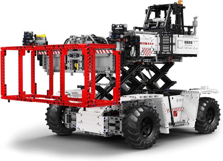 Immagine prodotto Mould King 17029 - Impilatore di container - Rosso camion