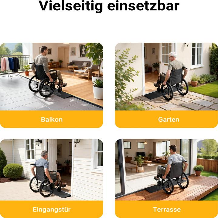 Produktbild Wiltec Türschwellenrampe