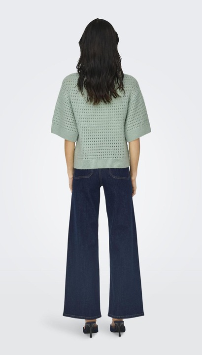 Actual product image JdY Knit fit Round neck Ribbed cuffs Drop shoulder Pullover Knitted jumper (XS)