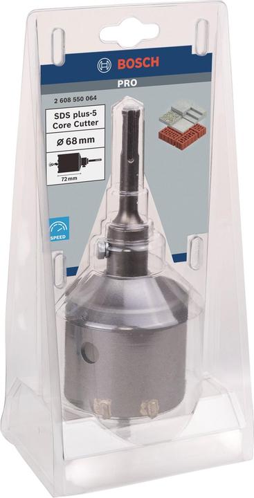 Produktbild Bosch Professional Zubehör PRO SDS plus-5 Core Cutter-Set, 68 x 54 x 72 mm (68 mm)