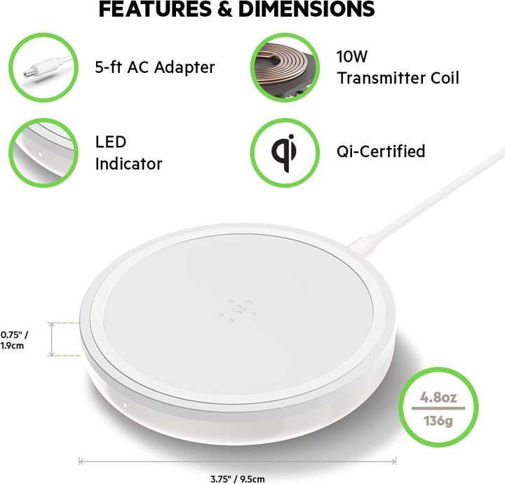 Actual product image Belkin Boost Up (10 W)