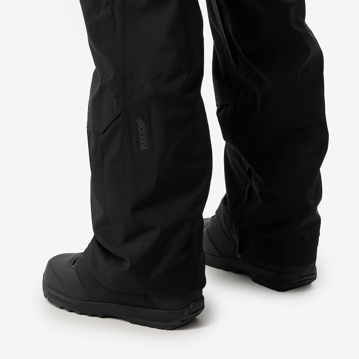 Produktbild Dreamscape Snowboardhose Latzhose Herren wasserdicht - 900 schwarz (M)