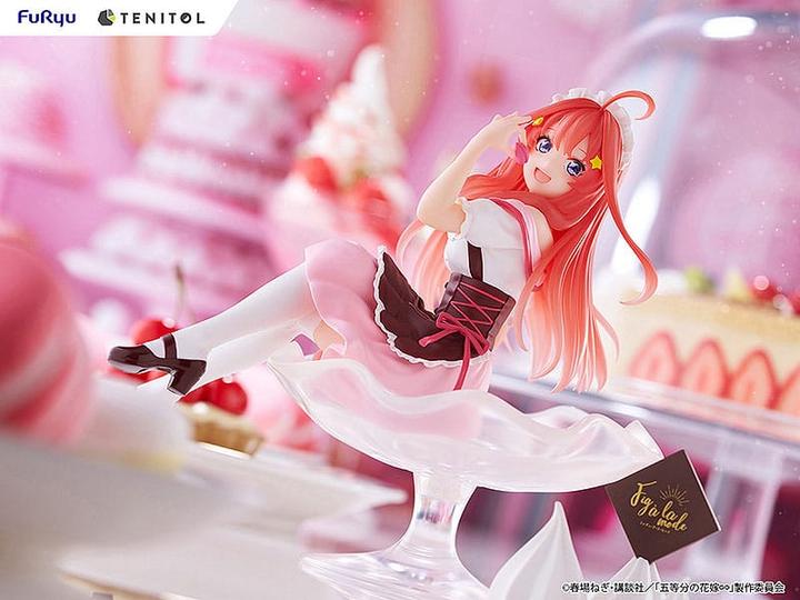 Actual product image Furyu The Quintessential Quintuplets Tenitol Fig a la mode Itsuki Nakano