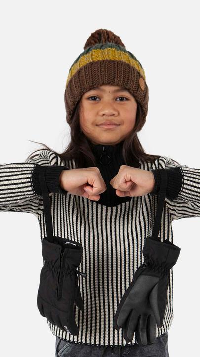 Actual product image Barts Zipper Gloves black size 2 (S)