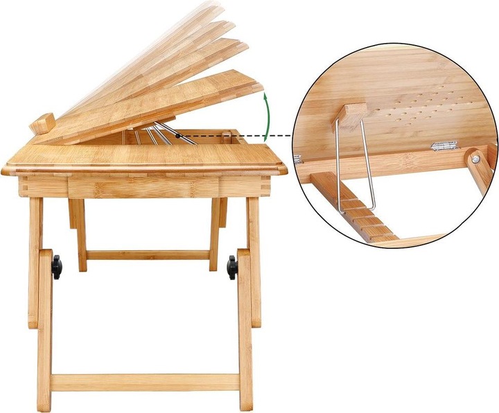 Actual product image Casaria Notebook table