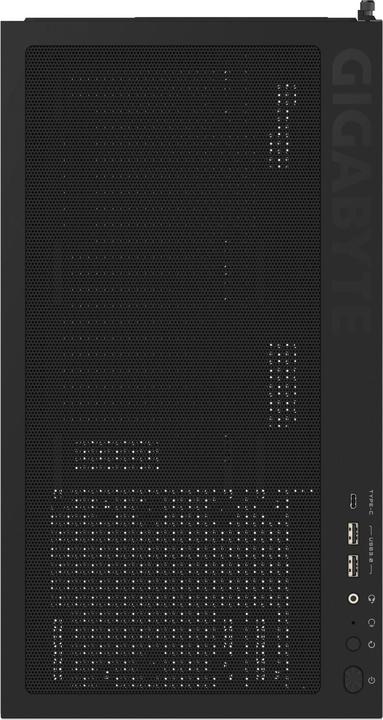 Actual product image Gigabyte Case||GB-C500P ST|MidiTower|Case product features Transparent panel|ATX|MicroATX|MiniITX|Colour Blac (ATX, mATX, Mini-ITX)