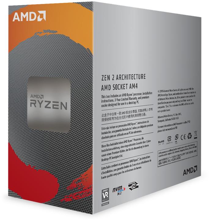 AMD Ryzen 5 3600 (AM4, 3.60 GHz, 6 -Core)