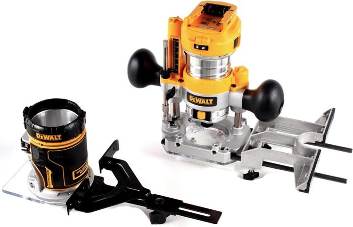 Actual product image DeWalt DCW 604 D2 cordless combi tiller 18V 55 mm + 2x rechargeable batteries 2.0 Ah + 1x quick charger +