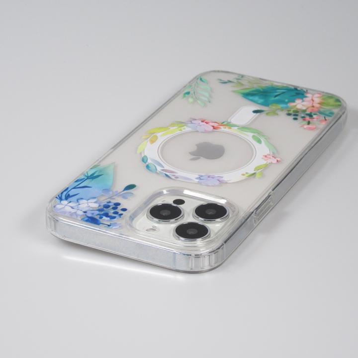 Actual product image PhoneLook Coque Gel silicone rigide avec MagSafe fleurs de printemps (Apple iPhone 16 Pro Max)
