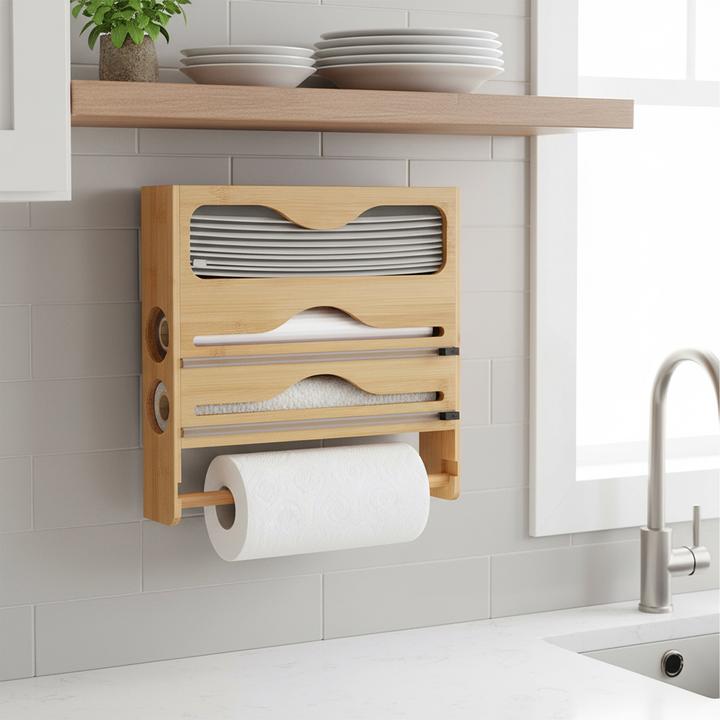 Actual product image Relaxdays wall-mounted roll holder