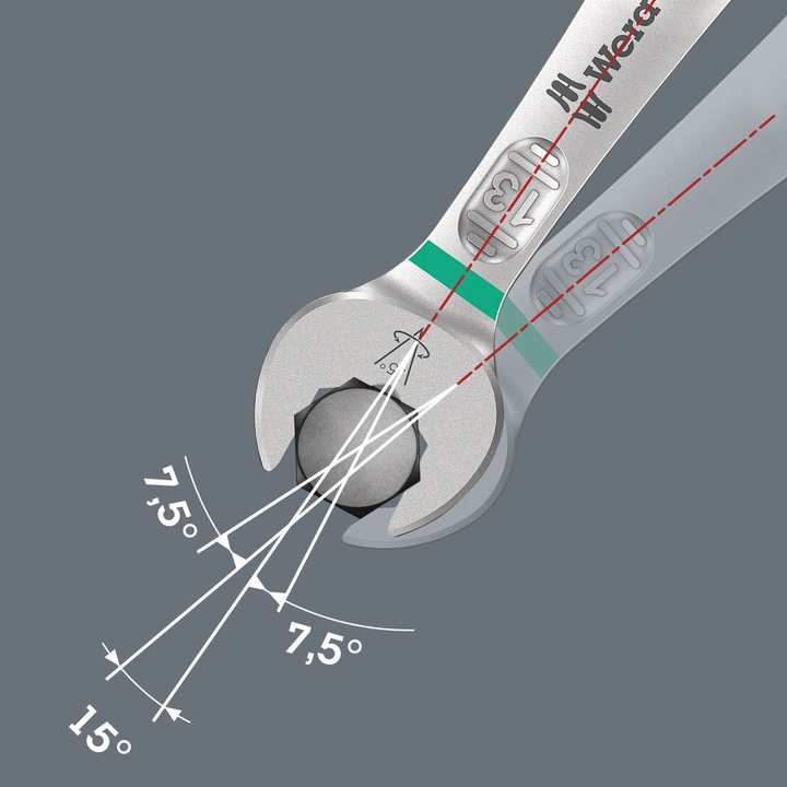 Productafbeelding Wera 6003 Joker-combinatiesleutel, imperiaal (3/4")