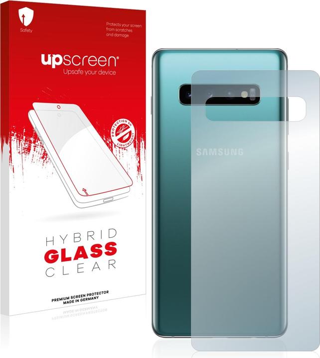 Actual product image upscreen Scratch Shield Glass (1 Piece, Samsung Galaxy S10+)