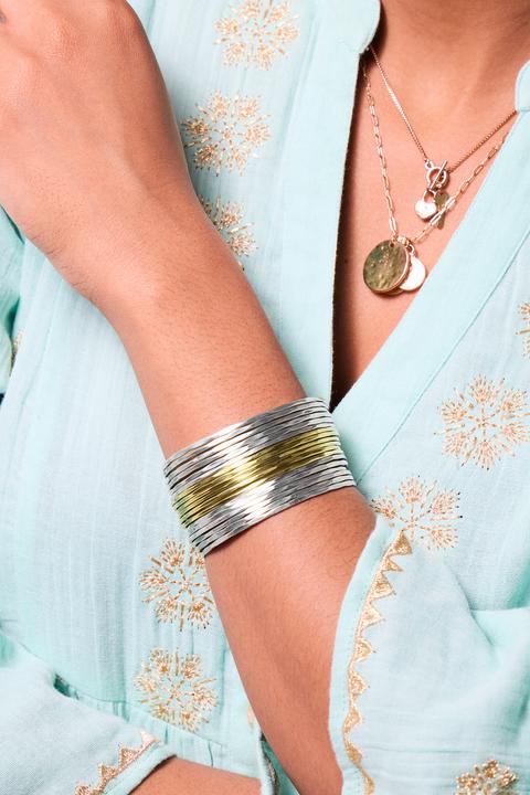 Image du produit Joe Browns Mixed Metal Bangle Set (Laiton)