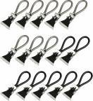Actual product image Benson Home Towel hangers grey/black 15 pieces (15 x)