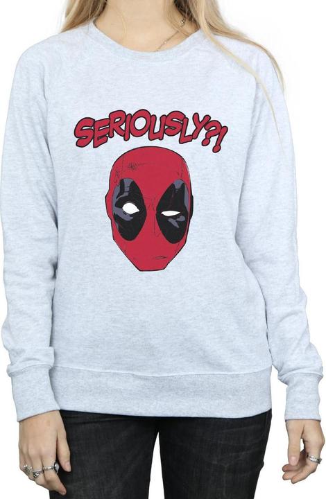 Image du produit - Sweat DEADPOOL SERIOUSLY - Femme (L)