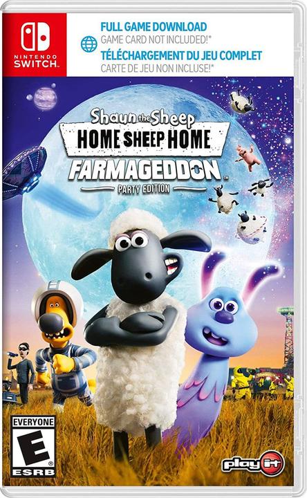 Produktbild Play it Shaun the Sheep: Home Sheep Home (Farmageddon Party Edition) (Import) (Switch, Switch Lite, Switch OLED, FR)