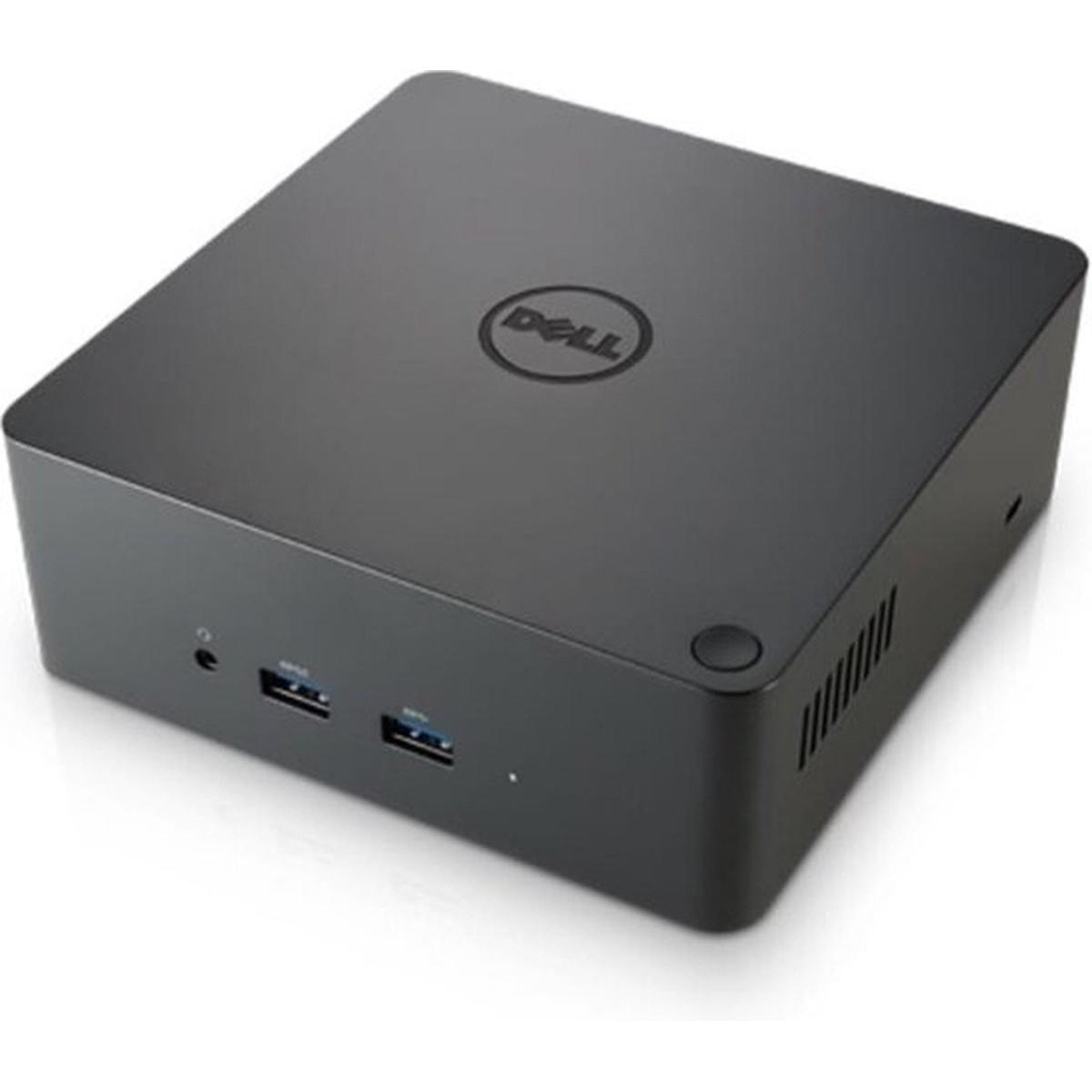 Dell Thunderbolt Dock 240W (Docking Port, 1 Port), Dockingstation + USB Hub, Schwarz