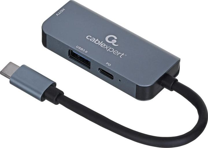 Produktbild Gembird Multi Port Adapter USB Type C (USB-C, 3 Ports)