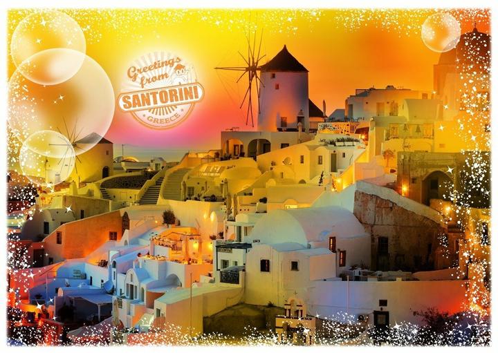 Produktbild Grafika Puzzle Rund um die Welt: Griechenland 1000 Teile (1000 Teile)