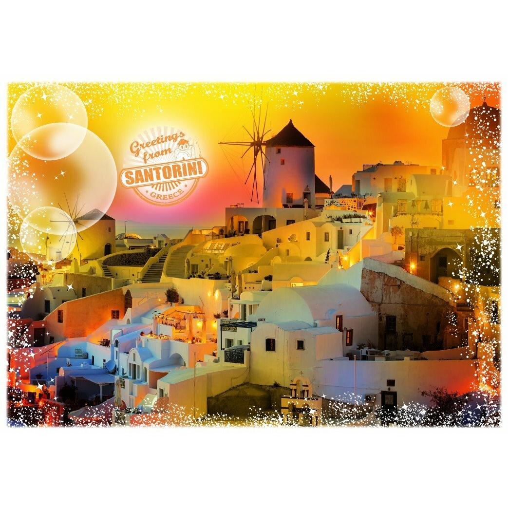 Thumbnail - Grafika Puzzle Rund um die Welt: Griechenland 1000 Teile (1000 Teile)