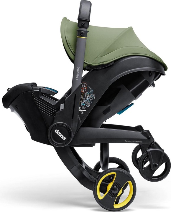 Produktbild Doona Kinderwagen + Autositz (Babyschale, Kindersitz, ECE R129/i-Size Norm)