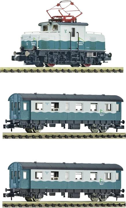 Fleischmann N Fl Set di 3 parti ferrovia a cremagliera, ferrovia privata (Traccia N)