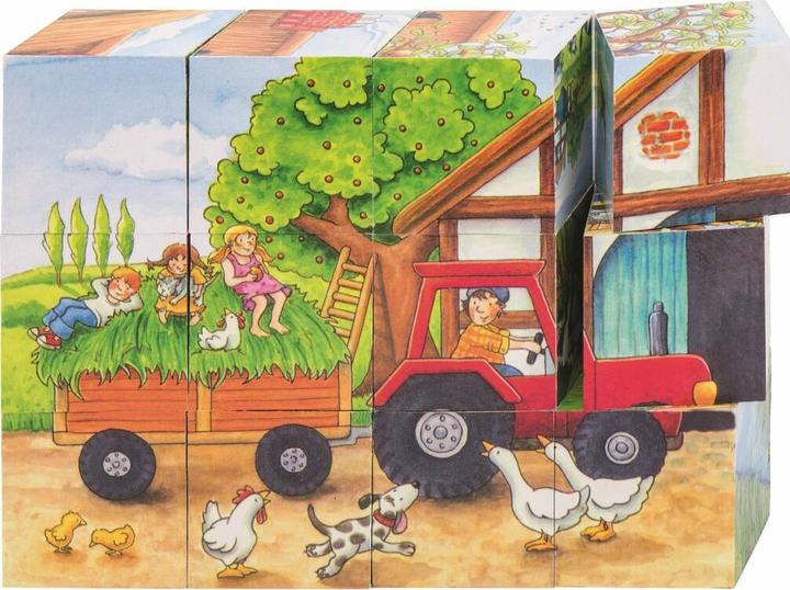 Produktbild Goki 57839 Block-Puzzle 12 Stück(e) (12 Teile)