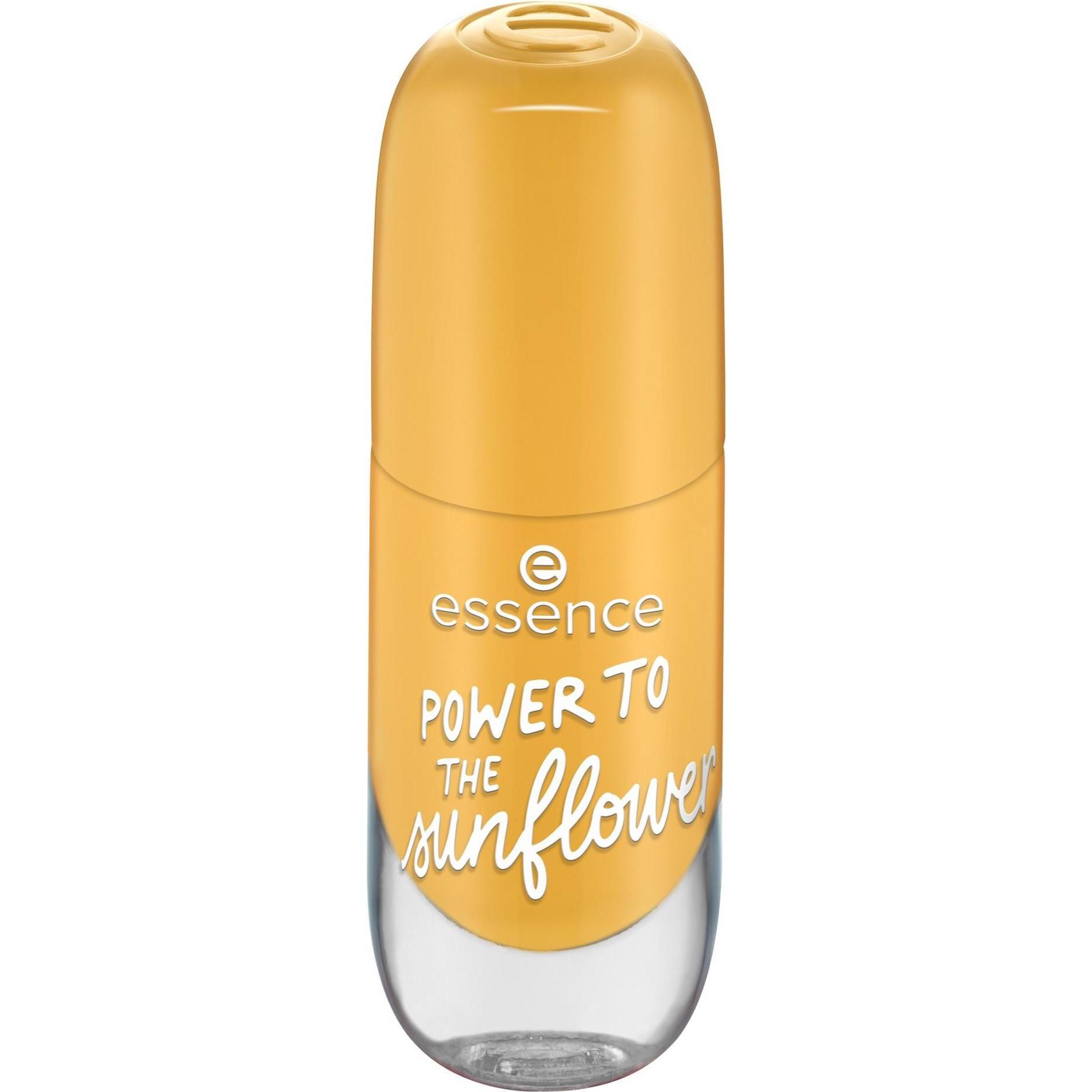 essence, Nagellack, Gel nail colour 53 POWER TO THE sunflower (53 Power to the sunflower, Gel-Effekt Nagellack)
