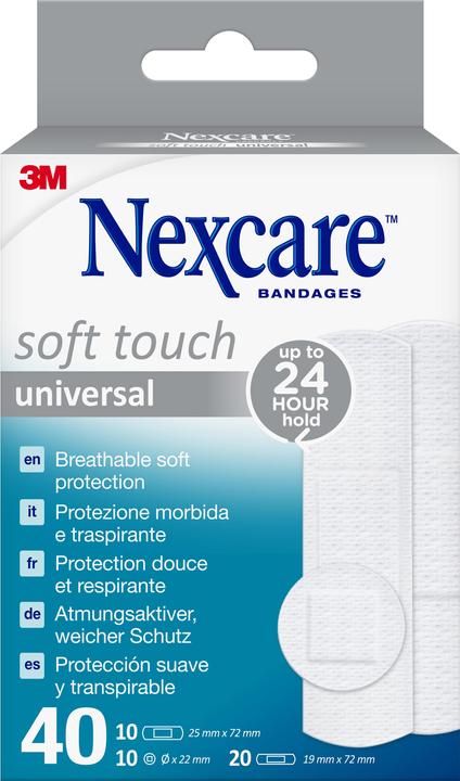 Immagine prodotto Nexcare Gesso universale Soft Touch 3 misure miscelate (40 x)