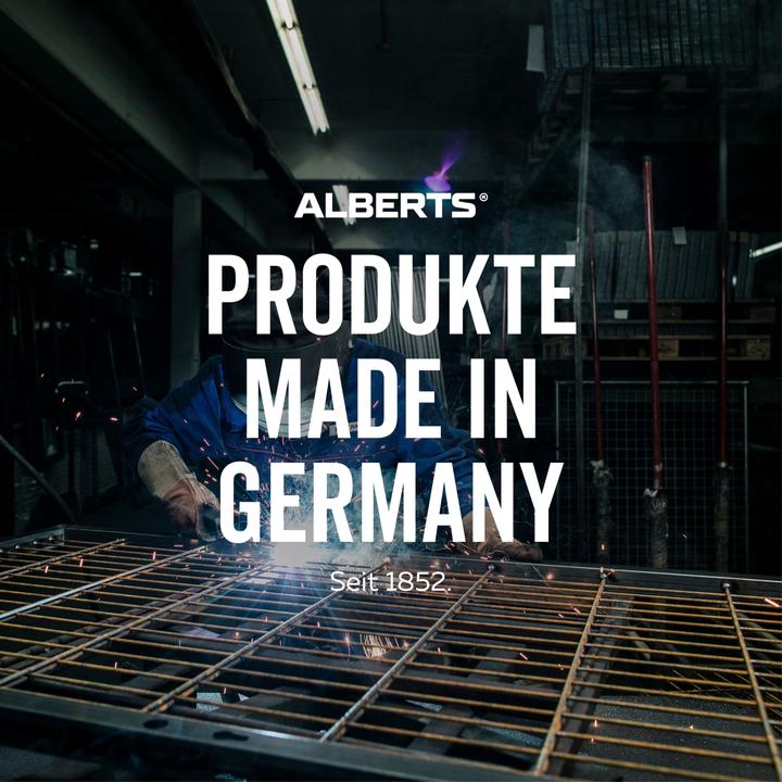 Produktbild Alberts Eckwinkel m.ger.End.,blvz150x150x20KAR (Rundholzverbinder, Winkelverbinder, 1 Stk.)