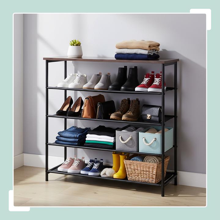 Actual product image Relaxdays Schuhregal (75 x 75 x 30 cm)