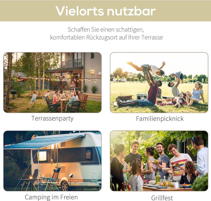 Produktbild Outsunny Pavillon (300 cm, 250 cm)