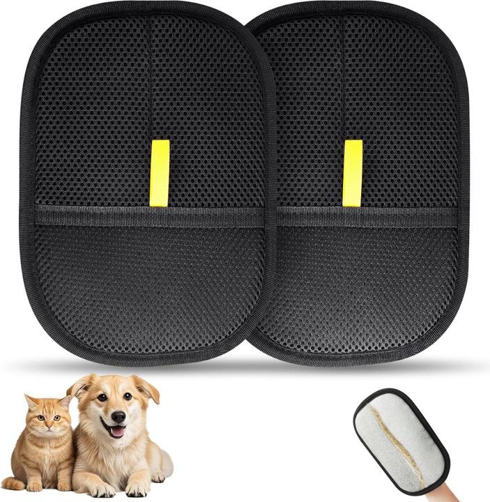 Suba Gant pour enlever les poils d'animaux (Chien, Chat)