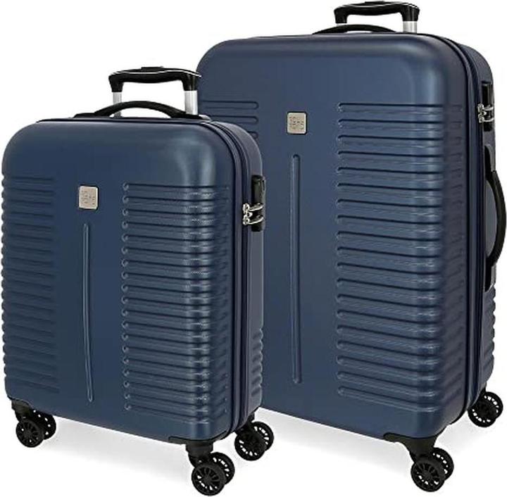 Image du produit Roll Road Set de 2 valises pratiques avec roues multidirectionnelles et système de verrouillage (37 l)