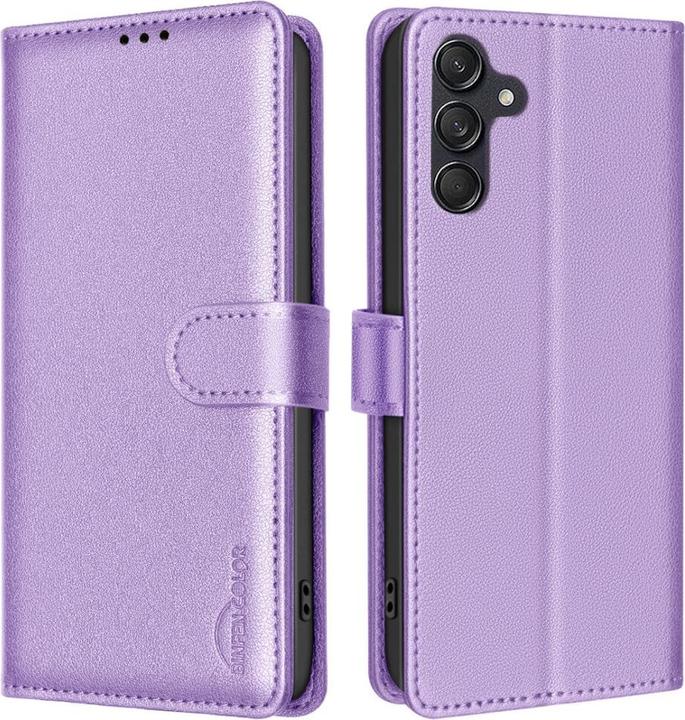 Actual product image Binfen Color Galaxy A56 - BINFEN Leder Etui Hülle mit RFID Blocker (Samsung Galaxy A56)