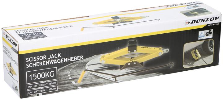 Actual product image Dunlop Scissor jack